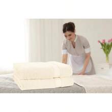 Ultra Soft 8-Piece Towel Set -% Ring Spun Cotton, 2 Oversized Bath Towels 27x54, 2 Hand Towels 16x28, 4 Wash Cloths 13x13 - Daily Use, Hotel & Spa - Olive Green, Luxury Towel Set - Ivory - 查看 2