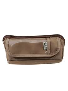 1Pc﻿ Large Capacity Pencil Case With A Magnetic Clasp For Office Stationery And Desk Storage - Multicolor - View 16