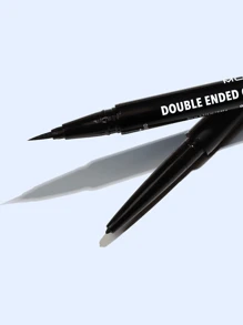 DELINEADOR DOBLE DOUBLE ENDED GEL & LIQUID LINER -  01 NEGRO - MOIRA - Negro - Ver 2