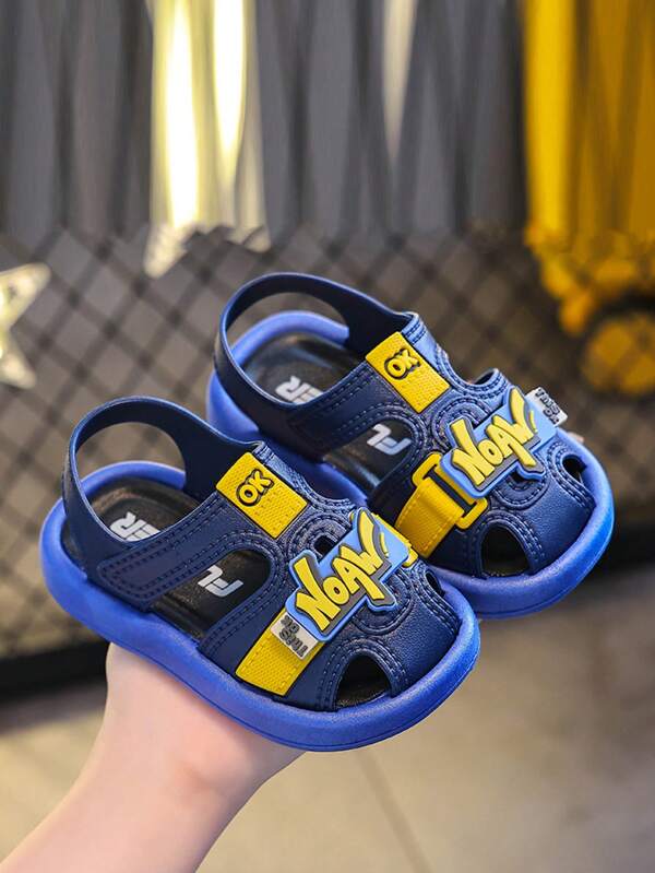 1 par de sandalias de suela blanda para niños pequeños, zapatos de verano antideslizantes para caminar para niños, adecuados para niños de 2 a 3 años