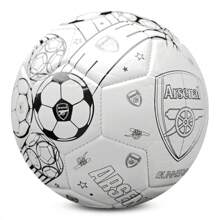 Arsenal F.C. Arsenal Mini Colour In Customisable Football - White - View 3