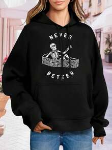 Women's Skeleton Jacket Stylish Spooky T-Shirt Jacket Designs - Black - View 1