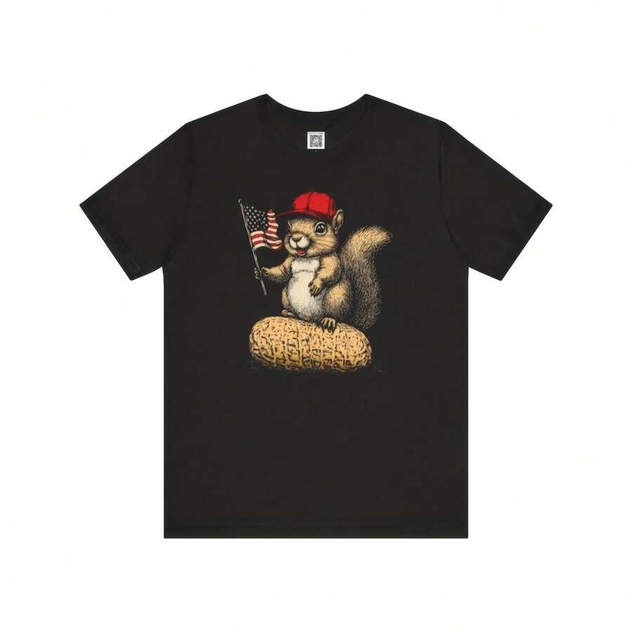 Patriotic Squirrel T-Shirt