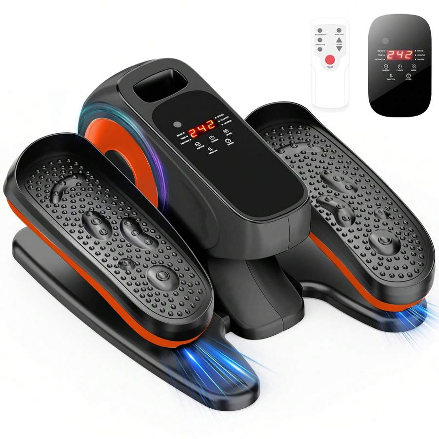 Ellipse Leg Exercise While Sitting Pedal Exerciser Under Desk Elliptical Machine Ellipse Electric Elliptical Machine Under Desk Leg Exerciser Fully Assembled LCD, Under Desk Elliptical Electric Ellipse Leg Exerciser Seated Foot Pedal W/Remote Under Desk Elliptical Exercise Machine, Electric Leg Exericser While Sitting LCD - Xem 1