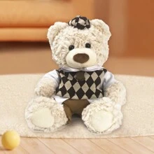 Miniso Gifford Bear Academy - Plush Toys With Academic Style(1 PC) - Multicolor - View 1