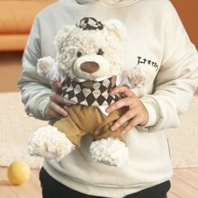 Miniso Gifford Bear Academy - Plush Toys With Academic Style(1 PC) - Multicolor - View 7