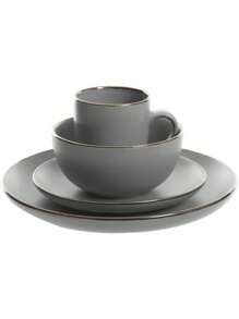 Dining Sets - Grau/goldener Rand - Übersicht 3