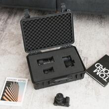 45x34x18cm Waterproof Hard Case Shockproof Camera Dustproof Protect Tool Box - Black - View 3