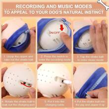 Active Moving Cat/Dog Lover Gift And Dog/Cat Mom Love Pet Plush Toy, Interactive Dog Lover And Dog Mom Love Toy Cat/Dog Lover Gift And Dog/Cat Mom Love Pet Bouncing Balls, USB Rechargeable Interactive Washable Cartoon Pig Small Plush Sound Electronic Dog Lover And Dog Mom Love Toy, Small Plush Sound Toys For Dog Lover And Dog Mom Loves,Without Battery
