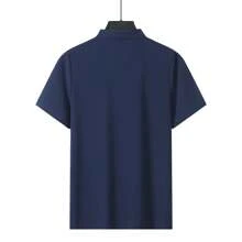 3 Pieces Men'S Short-Sleeve Polo Shirts For Summer, Featuring A Classic Collar, Solid Colors, And Suitable For Casual Sports Wear.