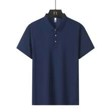 3 Pieces Men'S Short-Sleeve Polo Shirts For Summer, Featuring A Classic Collar, Solid Colors, And Suitable For Casual Sports Wear.