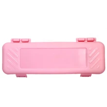 Kit 5 Plastic School Pencil Cases For Parties Birthday Souvenirs - 黃色 - 查看 3