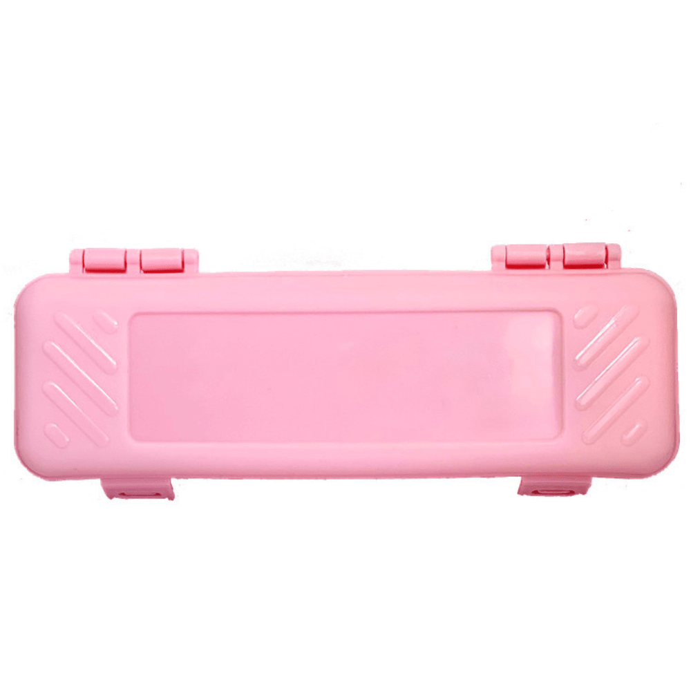 Kit 5 Plastic School Pencil Cases For Parties Birthday Souvenirs - 黃色 - 查看 3