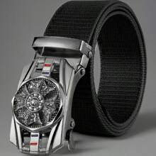 1件男士时尚简约汽车扣皮带，赛车装饰，休闲、商务、送给男友、丈夫、父亲的理想礼物，日常穿着，时尚，青少年，户外，度假，运动，旅行，街头，波西米亚风，复古秋季，万圣节秋冬配饰，适合青少年、青年、男士，休闲，户外，运动，度假，毕业礼物，生日礼物，日常穿着 - A - 查看 11