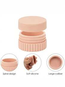 Cream Jars, Small Silicone Cream Jars, Multicolor Silicone Travel Containers, 20Ml Small Silicone Travel Containers For Lotion, Toiletries Small Silicone Cream Jars, Powder, Necklace, Earring, Body Hand Cream, Travel Size Container Leakproof Travel Accessories, And Perfect For Body Lotion, Hand Cream, And Jewelry Storage