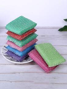 2-Sided Reusable Kitchen Sponges - 5/10/20/32 Pcs, Thick , Suitable For Dish And Utensil Scrubbing, Machine Washable, Dish Sponge Pads For Kitchen Cleaning - Multicolor - View 3