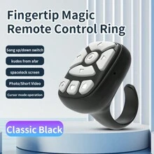 S22 Portable Smart Wireless Ring Remote Control Wireless Selfie Distance Smart Finger Ring Remote Control