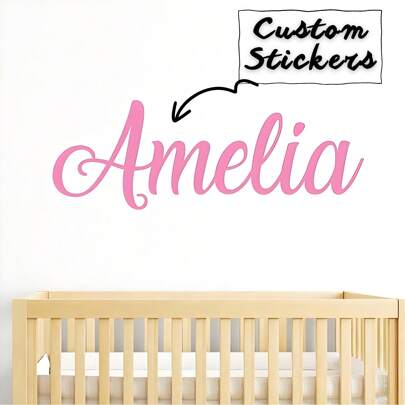 1 szt. etykiet 3-6 cali, naklejka z imieniem, spersonalizowane naklejki na imienne identyfikatory, spersonalizowane naklejki, naklejki z imieniem, naklejki z datą, prezenty DIY, ręcznie robione, z napisami, naklejki ślubne, naklejki na prezenty. Personalizowane holograficzne naklejki z imieniem na butelki na wodę, pudełka na lunch, przedmioty osobiste, szklanki, kubki, bułki, balony, naklejki kaligraficzne, dekoracje pudełek prezentowych, brokatowe naklejki z imieniem i napisem, upominki ślubne, ciepła atmosfera, jesienna odświeżenie domu, dekoracja świąteczna