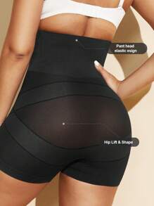 1pc Women Waist Trainer Slimming Shaper, Seamless Sculpting Tummy Control & Butt Lifting Pants