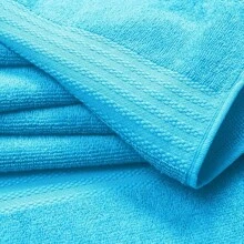 Ultra Soft 8-Piece Towel Set -% Ring Spun Cotton, 2 Oversized Bath Towels 27x54, 2 Hand Towels 16x28, 4 Wash Cloths 13x13 - Daily Use, Hotel & Spa - Olive Green, Luxury Towel Set - 綠松石藍 - 查看 3