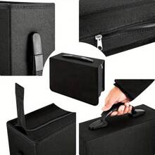 CD Case Disc Carry Case 320 Disc Capacity Holder Protector CD DVD Binder Wallet Large DVD Storage Case Protective Bag CD DVD Storage - Variant1 - View 3