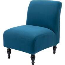 Dining Chairs - Azul pavo real - View 1