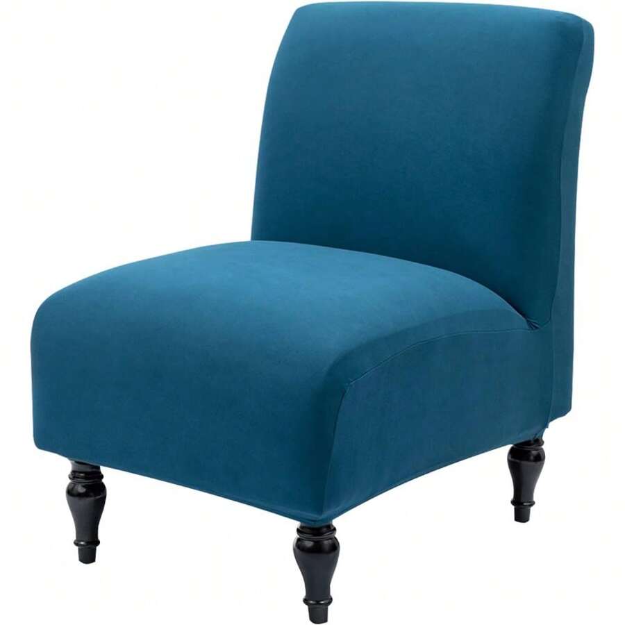 Dining Chairs - Azul pavo real - View 1