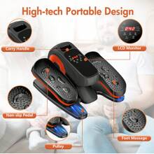 Ellipse Leg Exercise While Sitting Pedal Exerciser Under Desk Elliptical Machine Ellipse Electric Elliptical Machine Under Desk Leg Exerciser Fully Assembled LCD, Under Desk Elliptical Electric Ellipse Leg Exerciser Seated Foot Pedal W/Remote Under Desk Elliptical Exercise Machine, Electric Leg Exericser While Sitting LCD - Xem 10