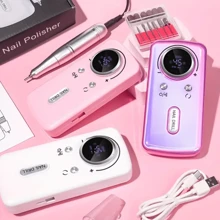 New Nail Polisher 45000 Rpm Rechargeable Portable Nail Polisher Professional Polishing Nail Remover.