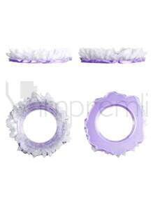 Base Support For Alexa Echodot Speaker Type Impremli Crystals - Translucent/Purple - View 8