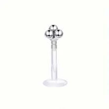 ORAZIO ORAZIO 1-8 Piezas Pendientes Helix de 16G para Mujeres, Aros para el Labio sin Rosca de Inserción, Aros para Tragus, Medusa, Concha, Monroe, Piercing y Joyería