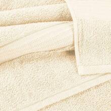 Ultra Soft 8-Piece Towel Set -% Ring Spun Cotton, 2 Oversized Bath Towels 27x54, 2 Hand Towels 16x28, 4 Wash Cloths 13x13 - Daily Use, Hotel & Spa - Olive Green, Luxury Towel Set - Ivory - 查看 3