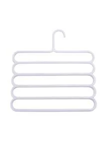 1/3/5/7件五层裤架家用衣柜挂裤子围巾收纳架防滑多层围巾架领带架适用于收纳裤子围巾领带