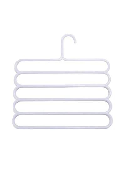 1/3/5/7件五层裤架家用衣柜挂裤子围巾收纳架防滑多层围巾架领带架适用于收纳裤子围巾领带