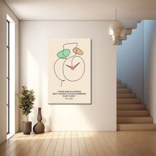 Steve Jobs Quote About Time And Life. Large Wooden Framed Wall Art Home Decor Canvas Painting- For Bedroom, Bathroom, Living Room, Office, Kitchen, Holiday Gift- 1pc