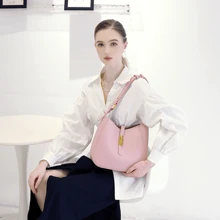 MOLICE Kit 2 Bolsas Feminina Square Transversal De Ombro SJ-1138 - Bege - Visão 7