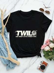 Lovers' T-Shirts Defunct Twilo NYC Gay Nightclub 90s Tee - Women's Fashion Vintage LGBTQ+ Apparel - Black - View 1