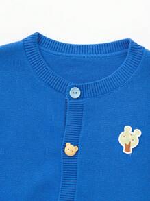 Balabala 男婴轻便开衫、春季针织衫 - 中國藍 - 查看 6