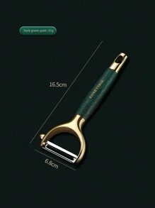 1-2 件套不锈钢削皮器、土豆和蔬菜切片器，适用于厨房，轻松削皮和切片水果和蔬菜