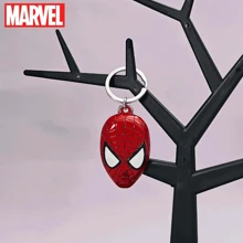 1 件漫威官方授权帅气金属钥匙扣盾牌雷神之锤蜘蛛侠面具金属钥匙扣包饰时尚配饰家具装饰阵亡将士纪念日礼物送给朋友和爱人 - 紅色 - 查看 5
