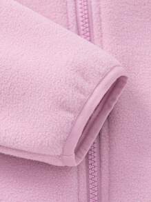 Balabala Boys' And Girls' Fleece Jacket, Anti-Static Parent-Child Spring/Fall Outerwear