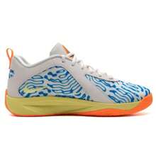Nike 大童篮球鞋，运动训练运动鞋 HF1178-001 - 幻影灰白/荷蘭橙/淺清透藍/淺檸檬黃 - 查看 2
