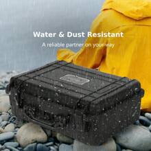 56x44x22cm Waterproof Hard Case Shockproof Camera Dustproof Protect Tool Box - Black - View 7