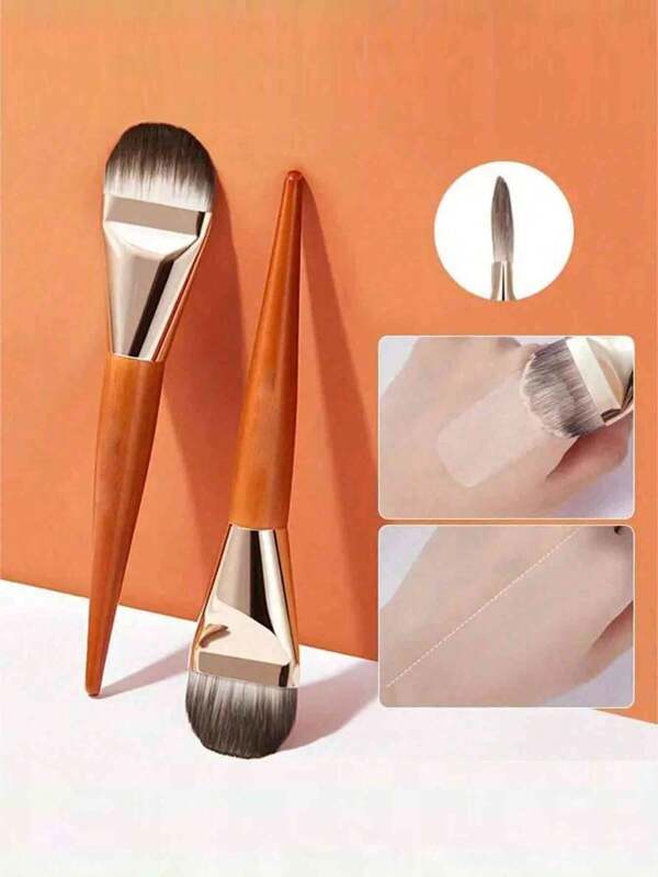 أداة فرشاة المكياج، شعيرات ناعمة، حجم كبير 1 قطعة لتطبيق الأساس السائل الرقيق، كريم التصحيح، التفاصيل، القناع، BB كريم، العزل، فرشاة الجسم، يمكن أن تغطي علامات حب الشباب، والهالات السوداء، والبقع، والخطوط الدقيقة والتجاعيد، خفيف ورقيق وحساس. فرش ميكب فرشا مكياج فرشا فرشاة مكياج فرش مكياج مكياج فراش فراش مكياج