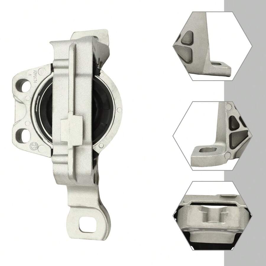 kangten 2.64 Lbs Right Engine Mount Replacement For F O R D Focus C-MAX KUGA Volvo S40 V50 - Silver - View 1