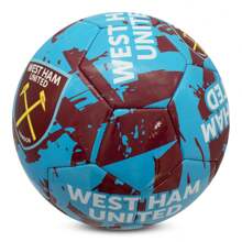 West Ham United F.C. West Ham F.C. Graffiti Football - Blue - View 2