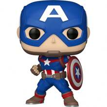 Funko Pop! Marvel New Classics - Captain America #1419 - Multicolor - View 2