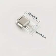 Lector de tarjetas Micro/SD de metal USB C compatible con tarjetas de memoria Micro/SD para teléfonos móviles, computadoras, tabletas, vigilancia de automóviles, expansión de memoria de teléfonos móviles, lector de tarjetas de alta velocidad portátil, plug and play - Lector de tarjetas SD - Ver 2