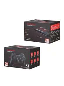 Game Stick 4k GD10 64GB Console 37000 THOUSAND Games + 2 Controls - Black - View 7