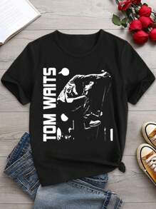 Vintage 80s Lovers Dance T-Shirt Women's Retro Style Music Concert Tee Original Design